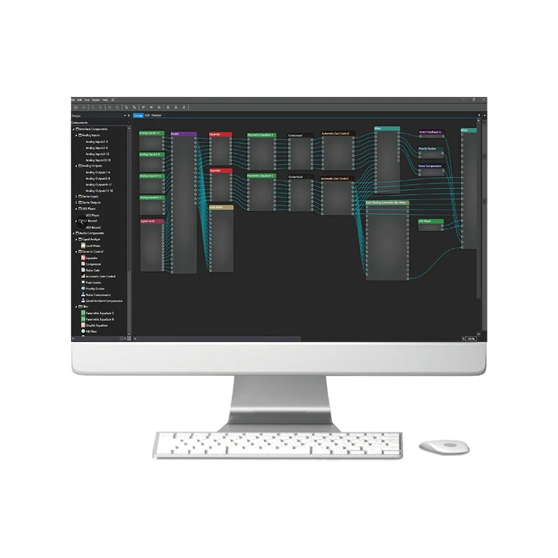 Dante 64 in 64 Out Open Architecture DSP Network Processor Audio